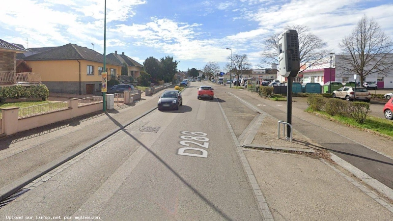 FRANCE photo du radar Erstein D288 67 - Bas-Rhin FRANCE photo du radar Erstein D288 67 - Bas-Rhin