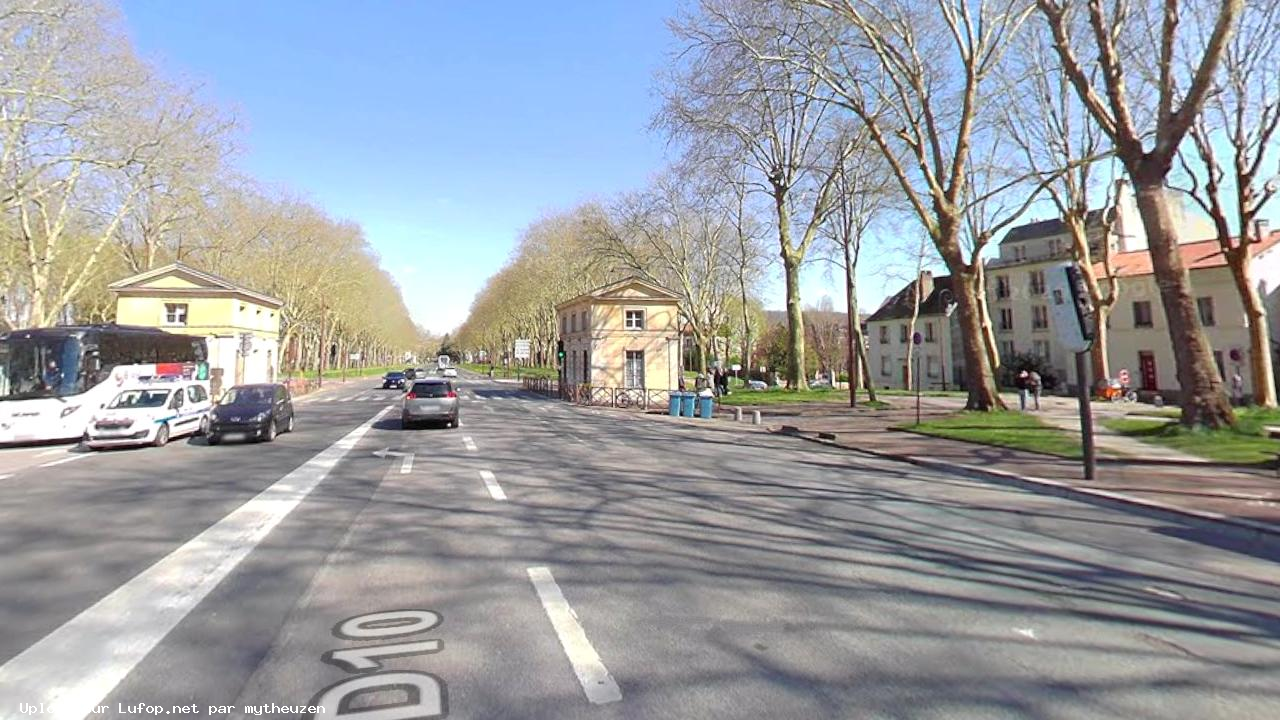 FRANCE photo du radar Versailles Avenue de Paris 78 - Yvelines