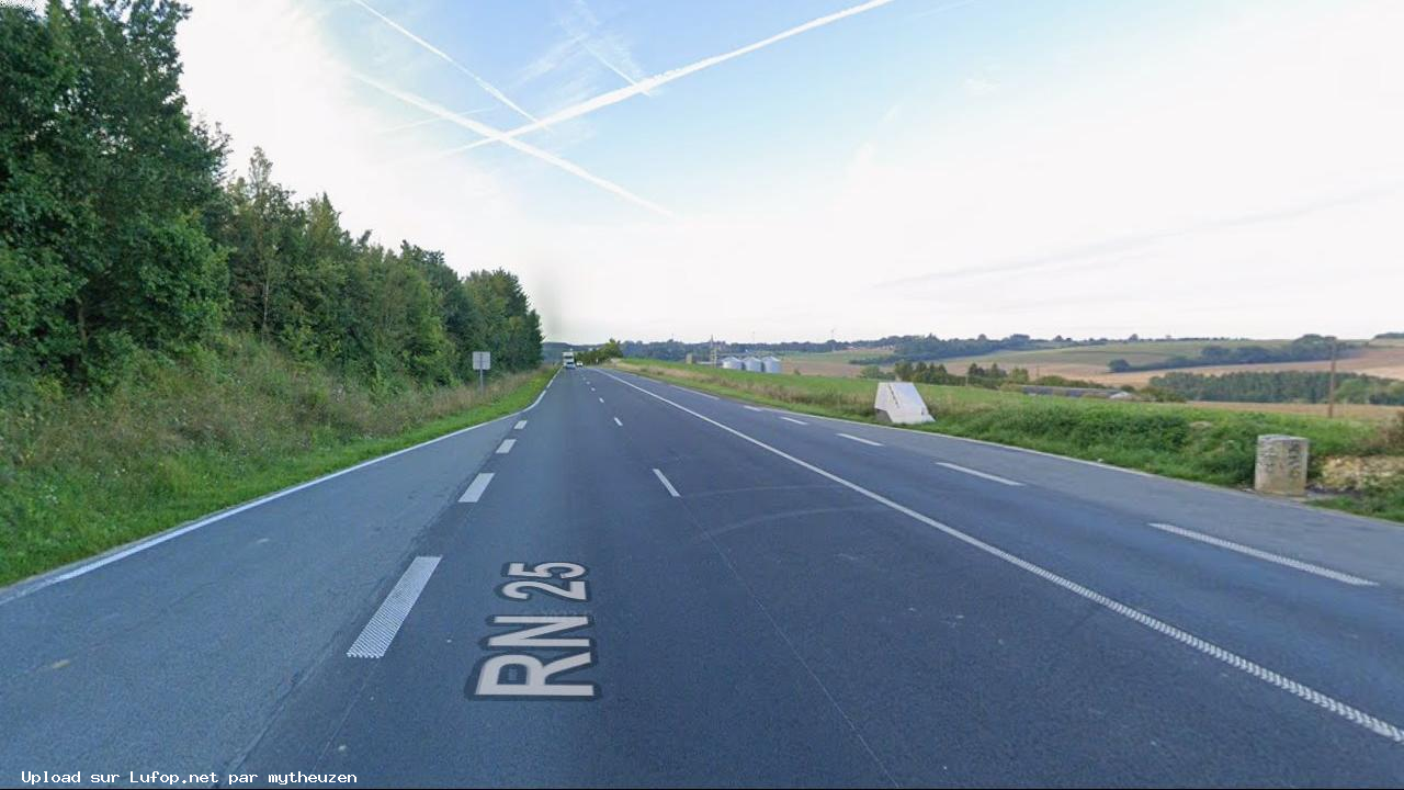 FRANCE photo du radar Beauval N25 80 - Somme