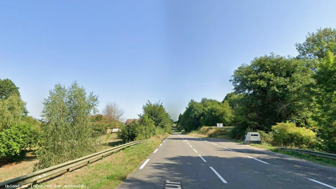 FRANCE photo du radar La Meyze Route 704 87 - Haute-Vienne