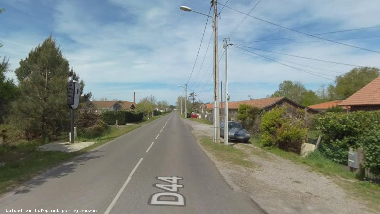 FRANCE photo du radar Mimizan D44 40 - Landes