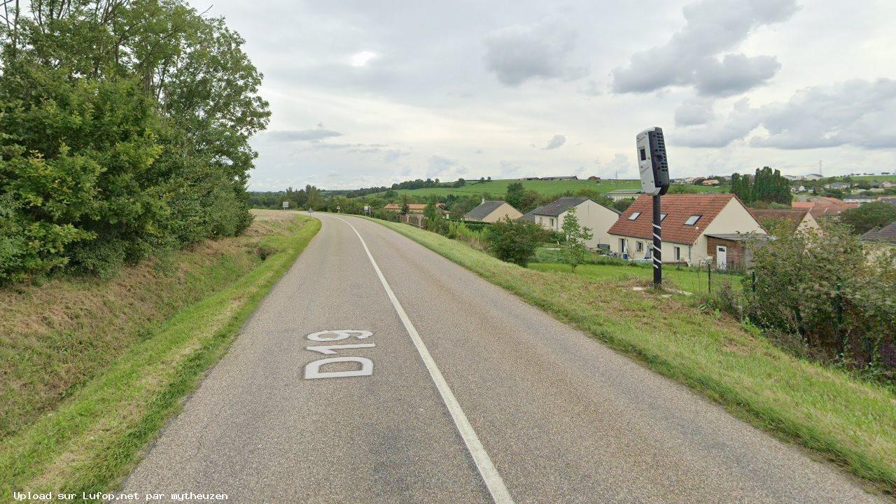 FRANCE photo du radar Guinglange D19 57 - Moselle