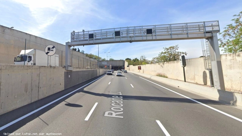 FRANCE photo du radar Marseille A507 13 - Bouches-du-Rhône