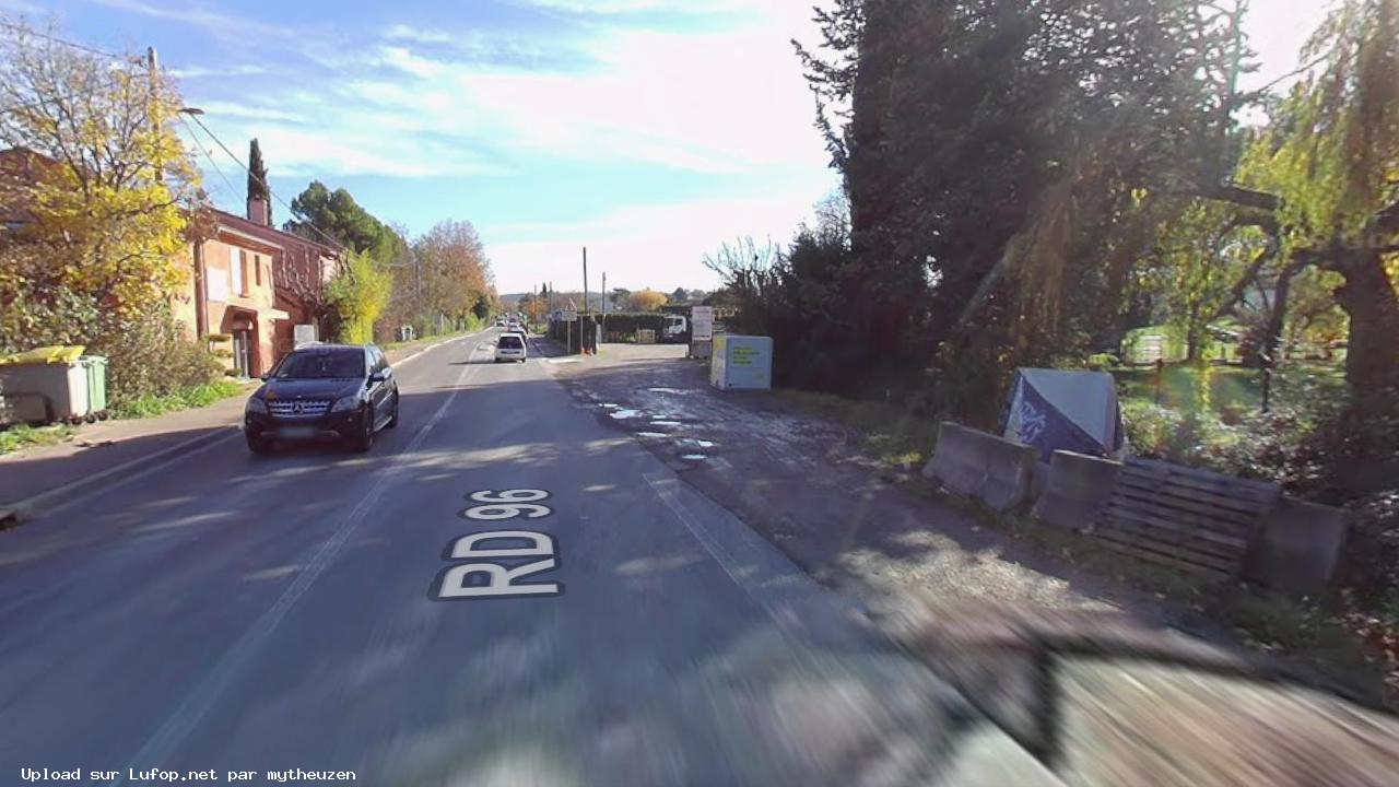 FRANCE photo du radar Fuveau Avenue des 4 Chemins RD96 13 - Bouches-du-Rhône