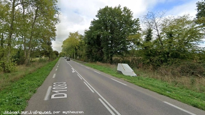 FRANCE photo du radar Saint-André-sur-Vieux-Jonc D1083 01 - Ain