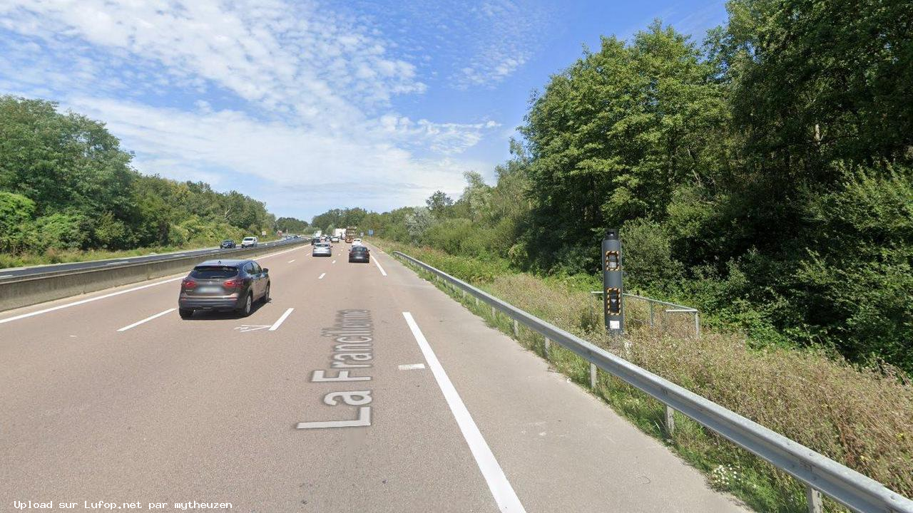 FRANCE photo du radar Pomponne A104 77 - Seine-et-Marne