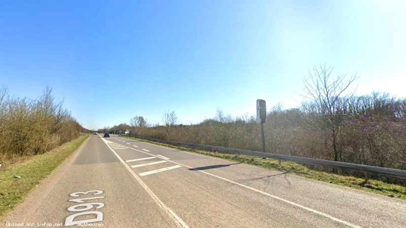 FRANCE photo du radar Pournoy-la-Grasse D913 57 - Moselle