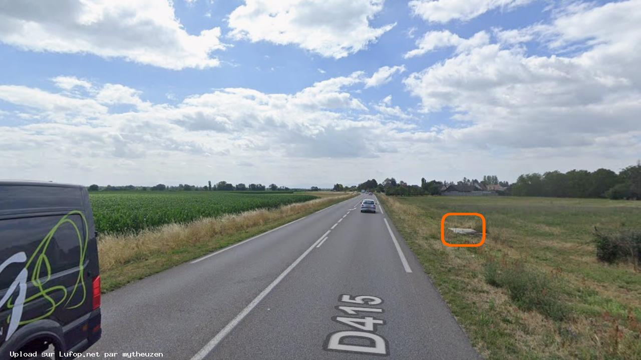 FRANCE photo du radar Andolsheim Chemin des Lilas 68 - Haut-Rhin