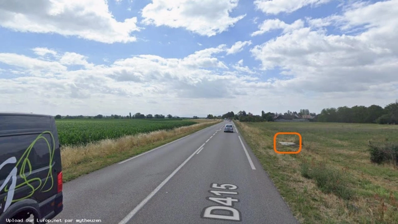 FRANCE photo du radar Andolsheim Chemin des Lilas 68 - Haut-Rhin