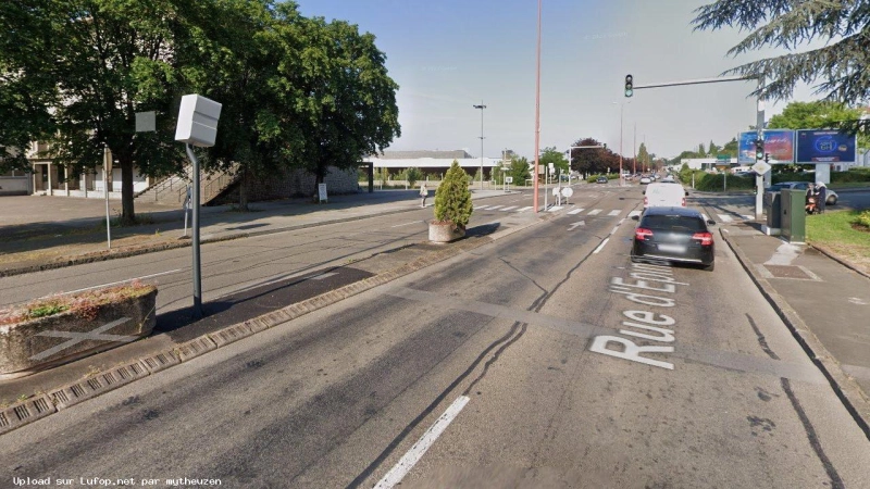 FRANCE photo du radar Sochaux Rue d'Épinal 25 - Doubs