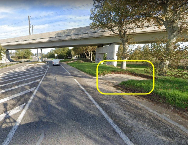 FRANCE photo du radar Lamotte-du-Rhône Quartier la Prade 84 - Vaucluse