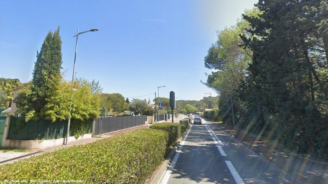 FRANCE photo du radar Mougins Avenue du Golf 06 - Alpes-Maritimes