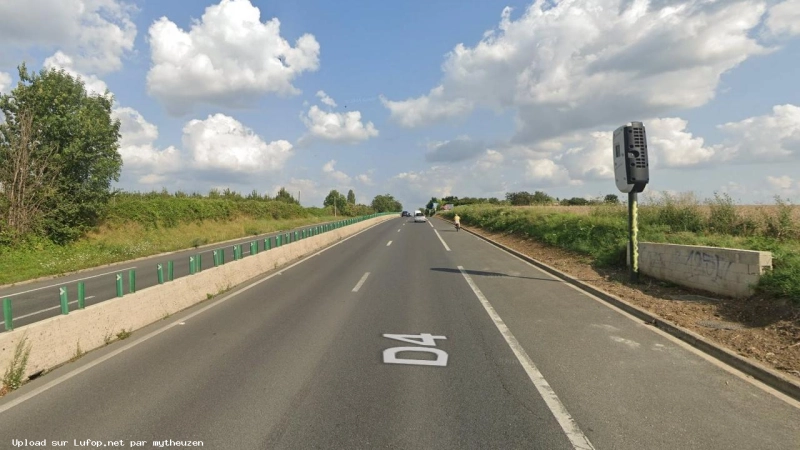 FRANCE photo du radar La Queue-en-Brie D4 94 - Val-de-Marne