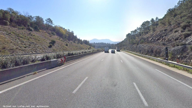 FRANCE photo du radar Les Adrets-de-l'Estérel A8 83 - Var