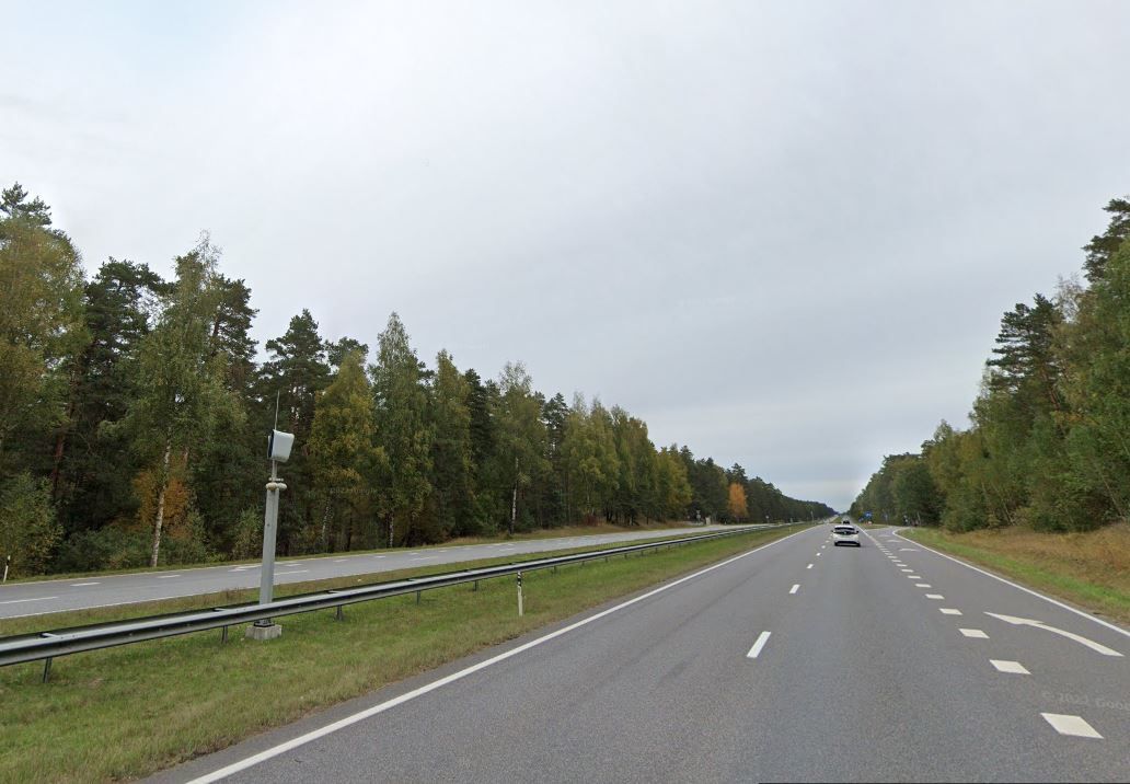 LETTONIE photo du radar Jaunbērzes pagasts A9 LV - Dobeles novads