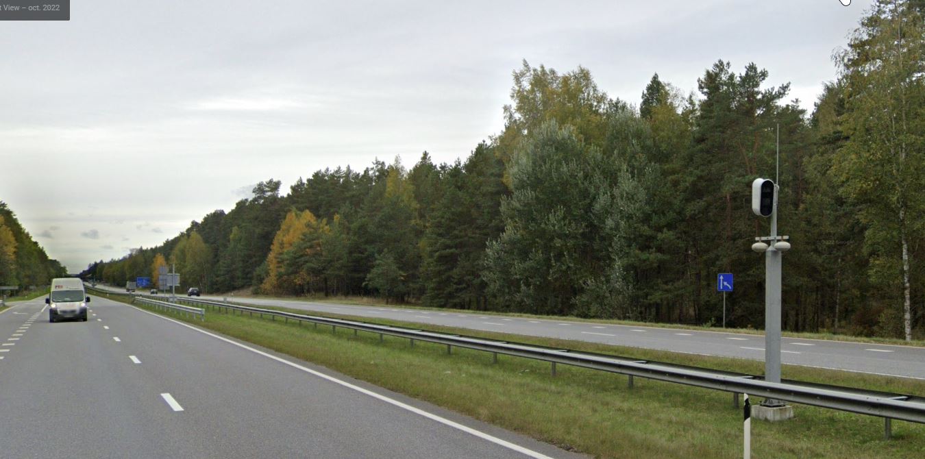 LETTONIE photo du radar Baltezers A2 Ropažu novads