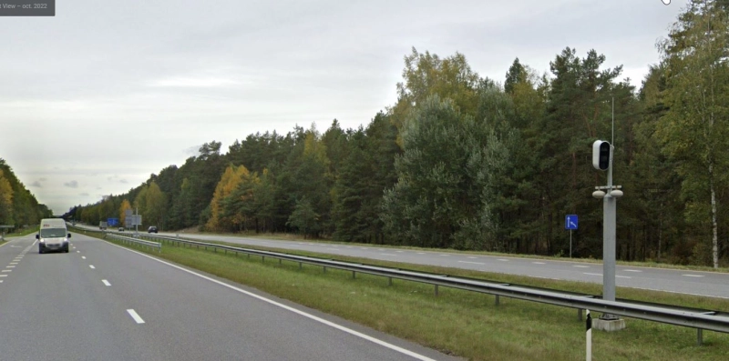 LETTONIE photo du radar Baltezers A2 