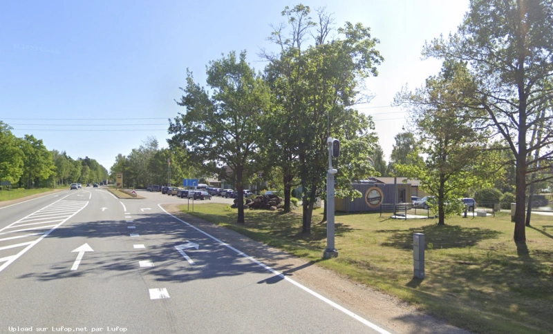 LETTONIE photo du radar Klintaines pagasts Rīga - Daugavpils - Krāslava - Baltkrievijas robeža (Patarnieki) LV - 