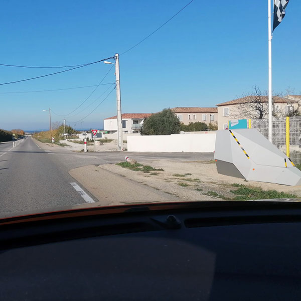 FRANCE photo du radar Gignac-la-Nerthe Chemin du Vignon 13 - Bouches-du-Rhône