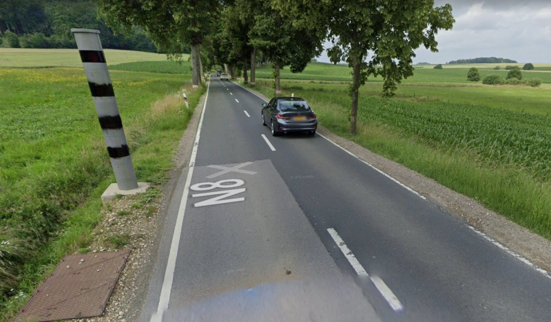 LUXEMBOURG photo du radar Brouch N8 74 - Canton Mersch