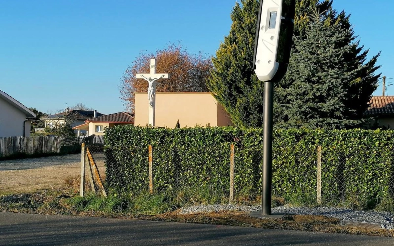 FRANCE photo du radar Saint-Sever D924 40 - Landes