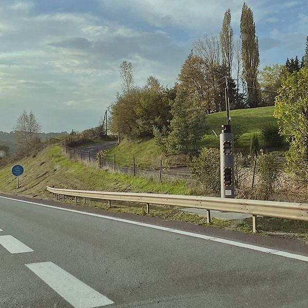 FRANCE photo du radar Donzenac A20 19 - Corrèze
