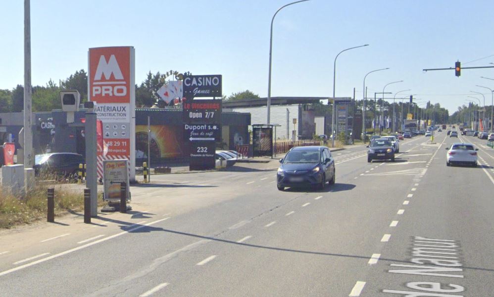 BELGIQUE photo du radar Wavre Chaussée de Namur 13 - Brabant wallon