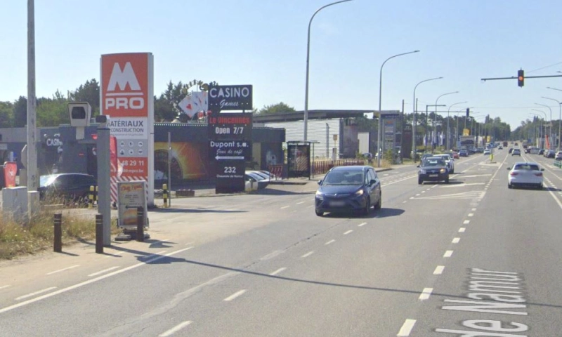 BELGIQUE photo du radar Wavre Chaussée de Namur Brabant Wallon