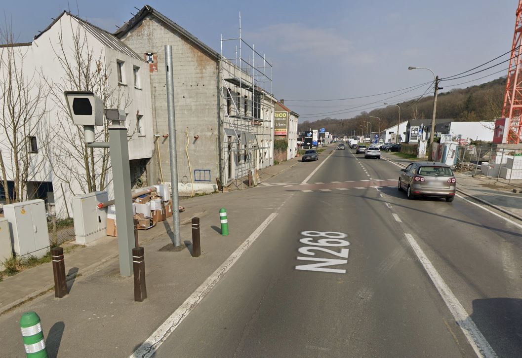 BELGIQUE photo du radar Wavre Chaussée de Louvain 13 - Brabant wallon