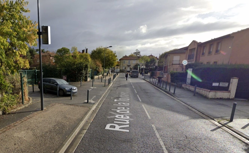 FRANCE photo du radar Toulouse Rue de la Touraine 31 - Haute-Garonne