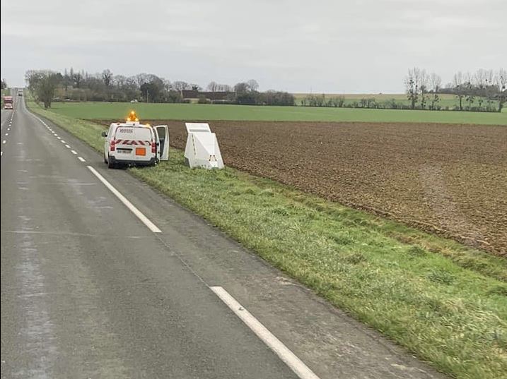 FRANCE photo du radar Piacé Lieu Dit le Gros Chene 72 - Sarthe