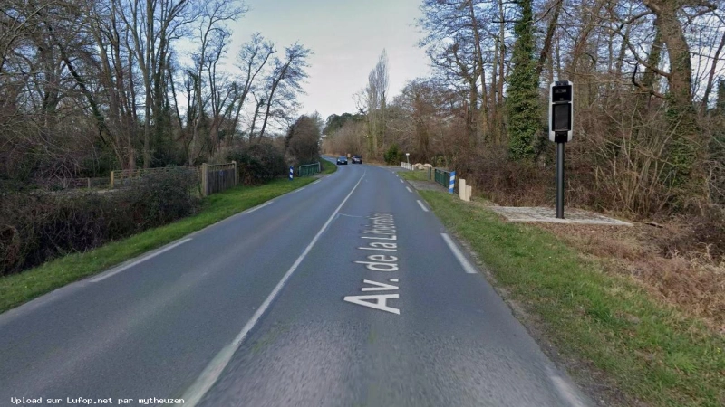 FRANCE photo du radar Lanton Avenue de la Libération 33 - Gironde
