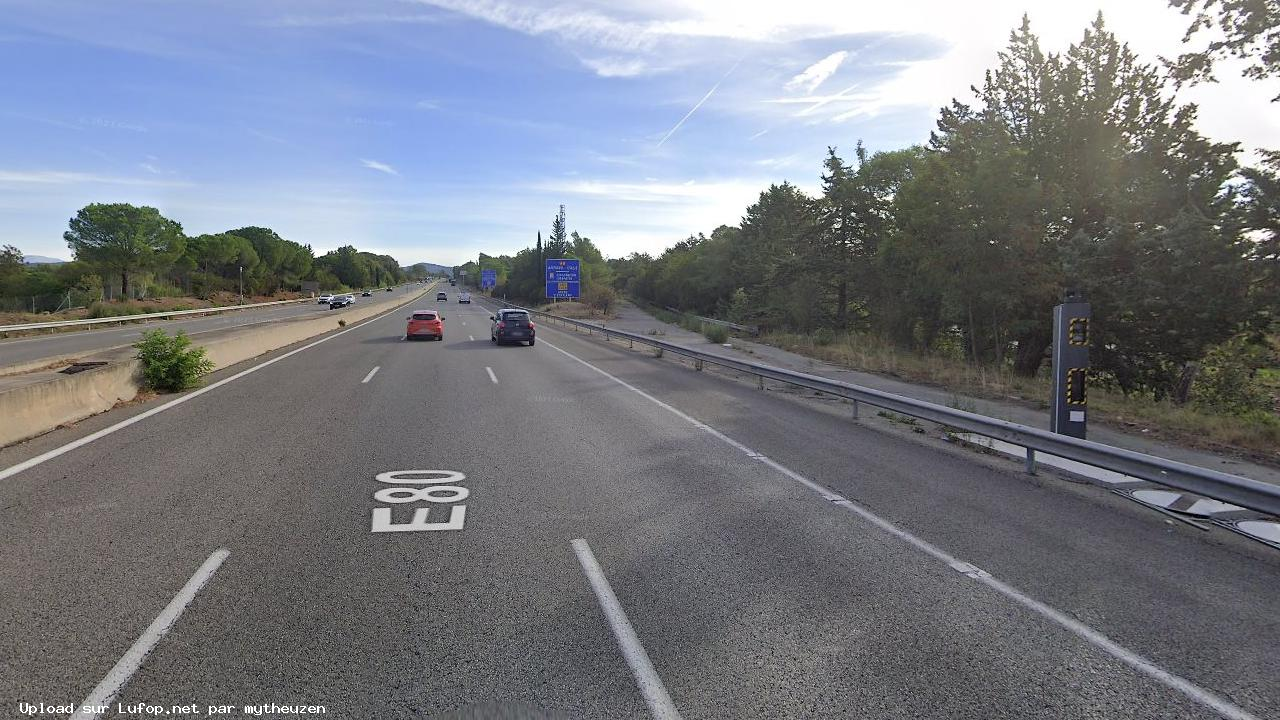 FRANCE photo du radar Fréjus A8 83 - Var