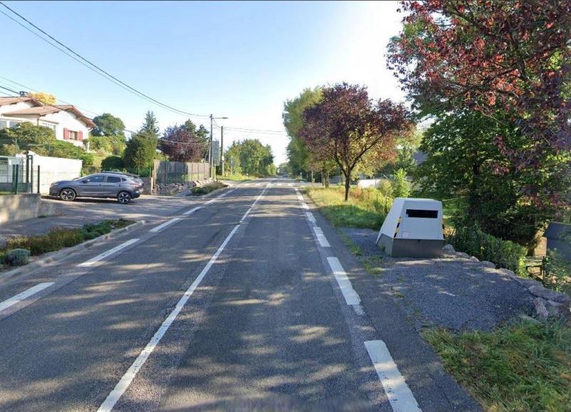 FRANCE photo du radar Lunéville Route d’Einville 54 - Meurthe-et-Moselle