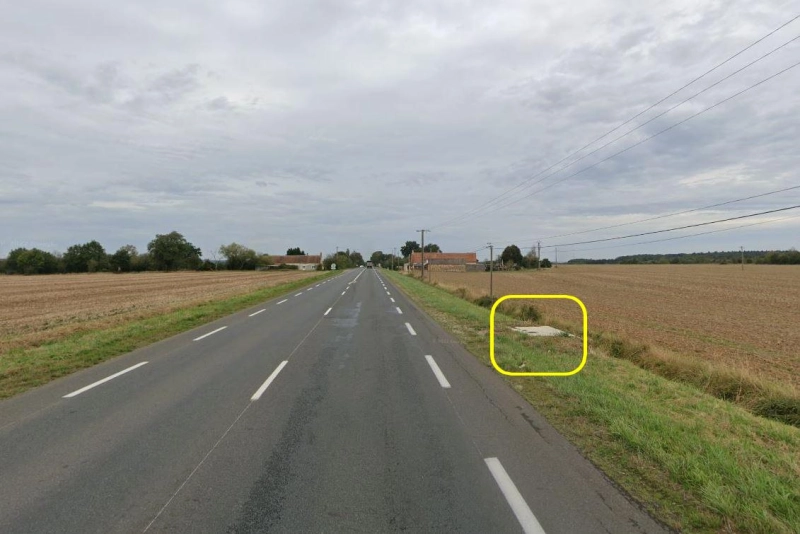 FRANCE photo du radar Sainte-Jamme-sur-Sarthe Lieu Dit la Belle Etoile 72 - Sarthe