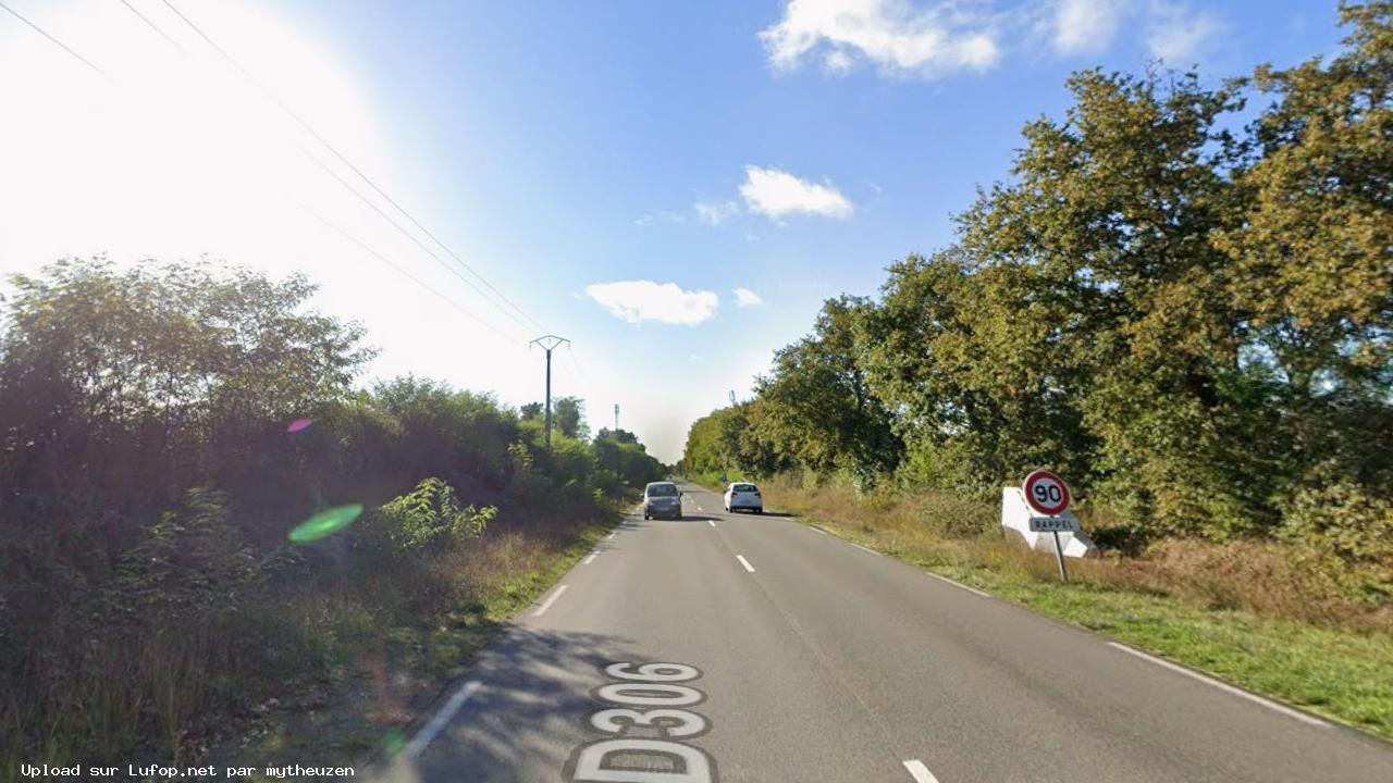 FRANCE photo du radar Thorée-les-Pins Route du Lude 72 - Sarthe