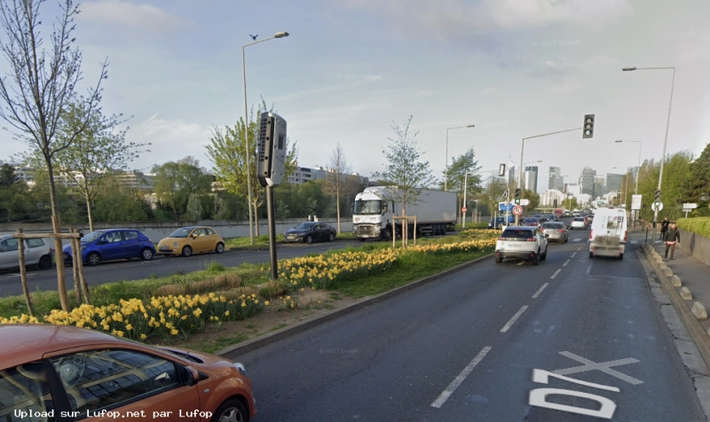 FRANCE photo du radar Courbevoie D7 92 - Hauts-de-Seine