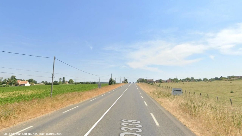 FRANCE photo du radar Saint-Jean-d&acute;Assé Lieu Dit La Maison Neuve Nord 72 - Sarthe