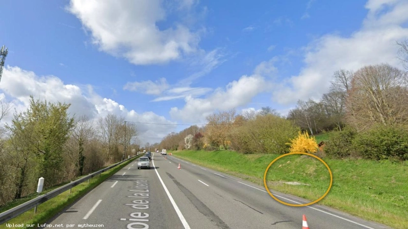 FRANCE photo du radar Villaines-la-Gonais Route  Departementale 323 72 - Sarthe