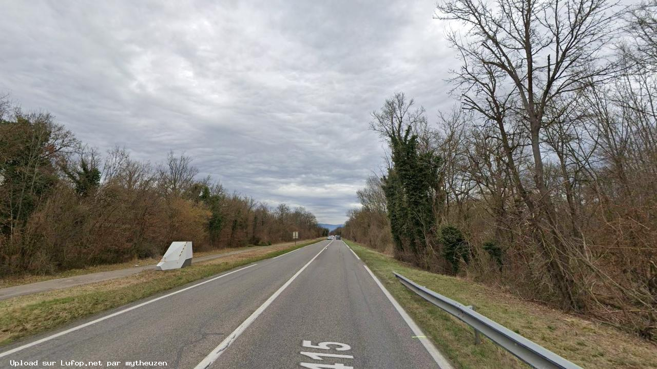 FRANCE photo du radar Wolfgantzen D415 68 - Haut-Rhin