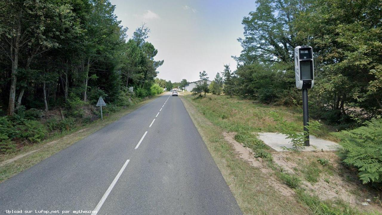 FRANCE photo du radar Pontenx-les-Forges Route de Pécam 40 - Landes