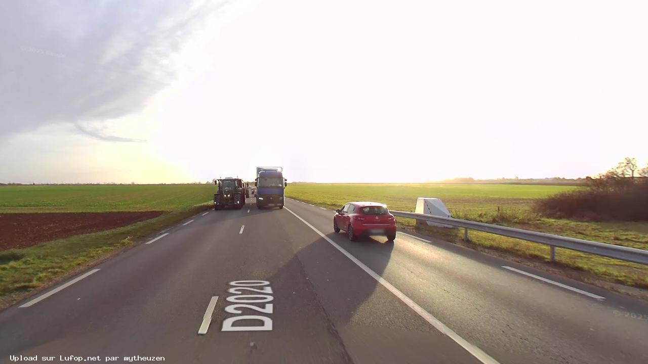 FRANCE photo du radar Neuville Saint Denis D2020 28 - Eure-et-Loire