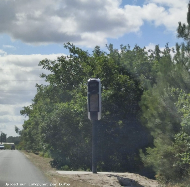 FRANCE photo du radar Mimizan D87 40 - Landes
