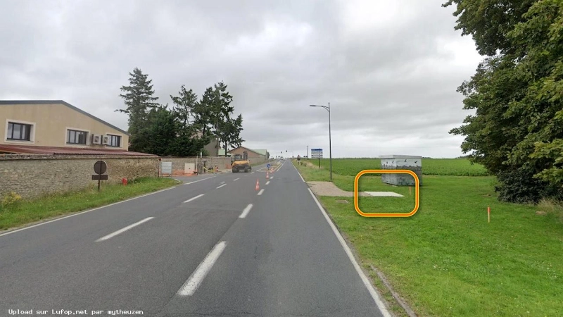 FRANCE photo du radar Montereau-sur-le-Jard Impasse de Bregy 77 - Seine-et-Marne