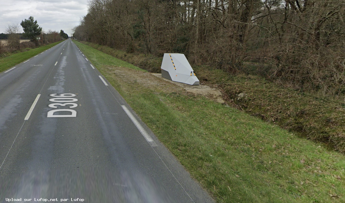 FRANCE photo du radar La Flèche Chemin de la Landelière 72 - Sarthe