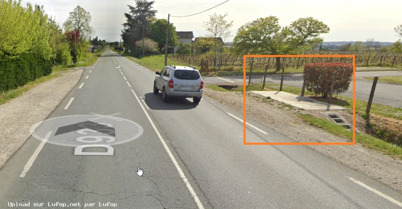 FRANCE photo du radar Rouffignac-de-Sigoulès Route de Bergerac 24 - Dordogne