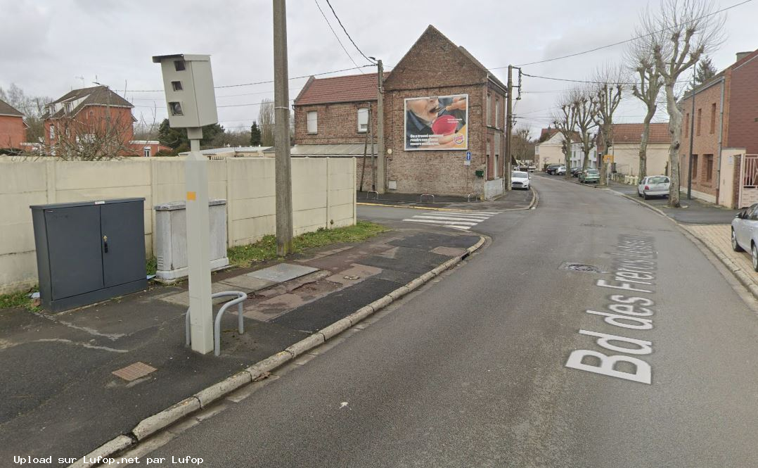 FRANCE photo du radar Hénin-Beaumont Boulevard des Frères Herbau 62 - Pas-de-Calais