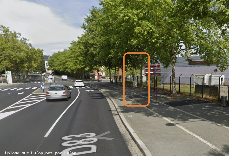 FRANCE photo du radar Belfort Boulevard John Fitzgerald Kennedy 90 - Territoire de Belfort