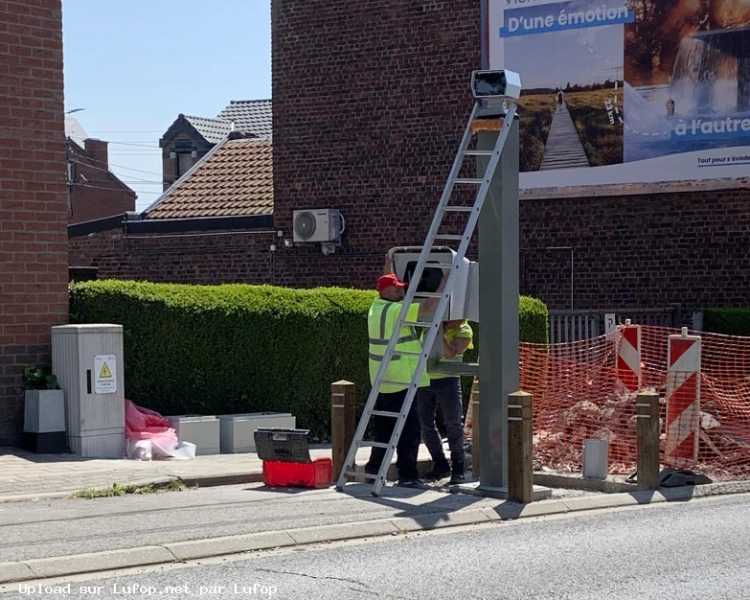 BELGIQUE photo du radar Oupeye Rue du Roi Albert 46 - Liège