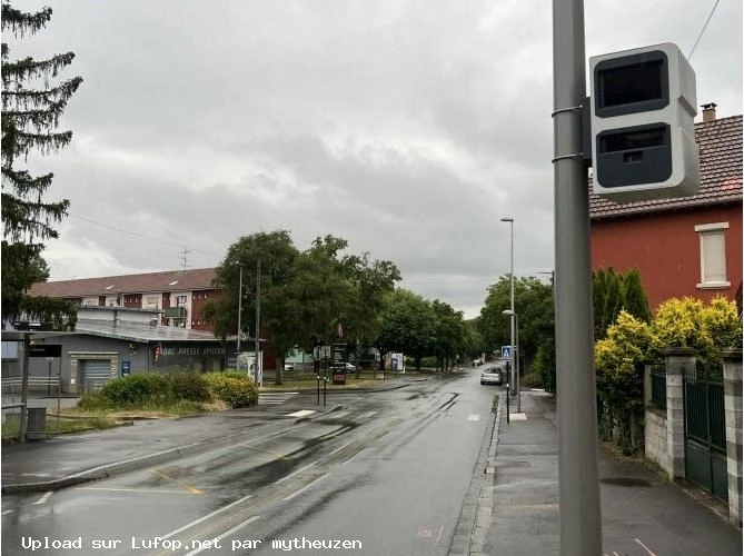 FRANCE photo du radar Belfort Rue de Bavilliers 90 - Territoire de Belfort